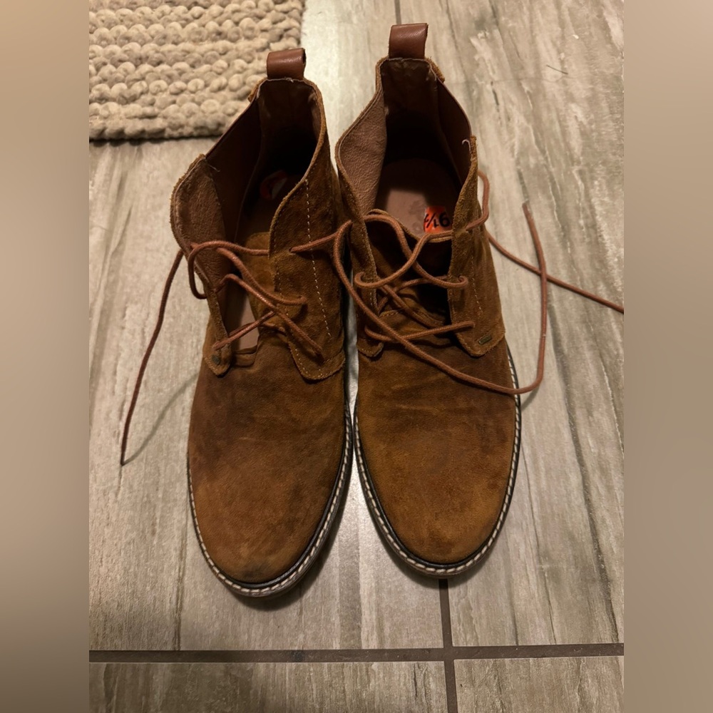 EUC Chukka Boot Pajar Brown Suede Chukka Boots - Picture 5 of 7